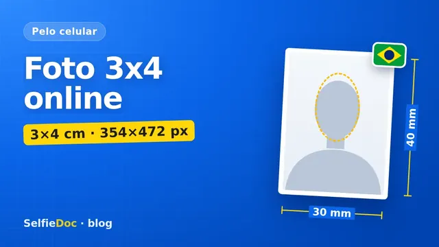 Foto 3x4 online: tamanho em pixels e como fazer pelo celular