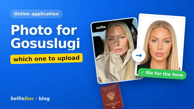Foto für Gosuslugi – welches hochladen
