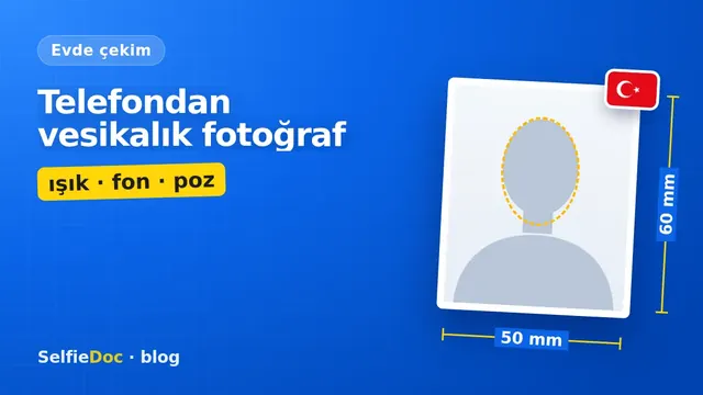 Telefonla evde vesikalık fotoğraf çekme rehberi